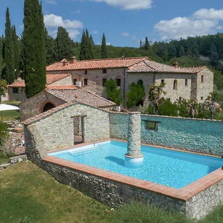 Villa Podere Gabbiano Castellina in Chianti Exterior foto