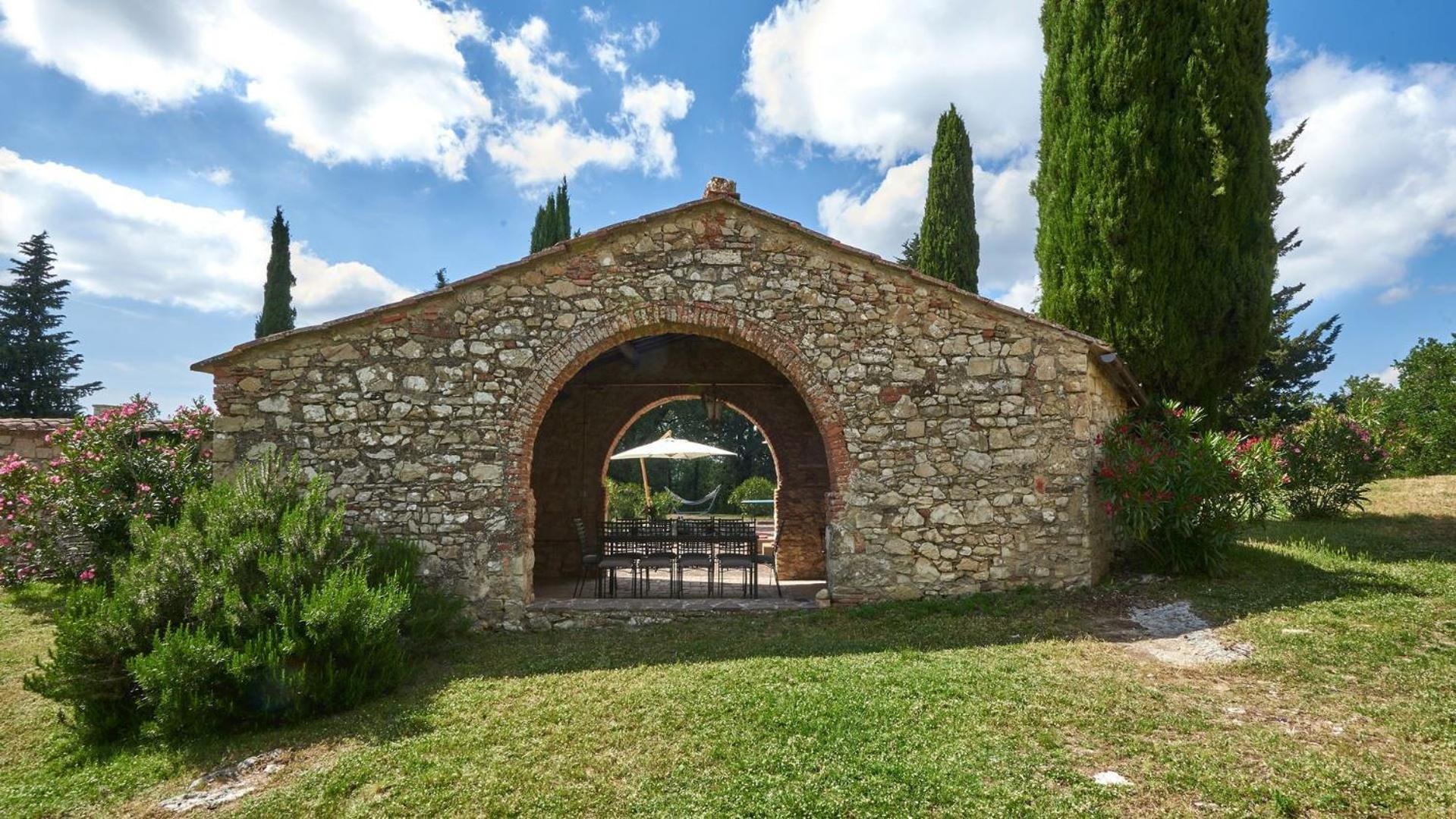 Villa Podere Gabbiano Castellina in Chianti Exterior foto